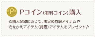 Pコイン（有料コイン）購入